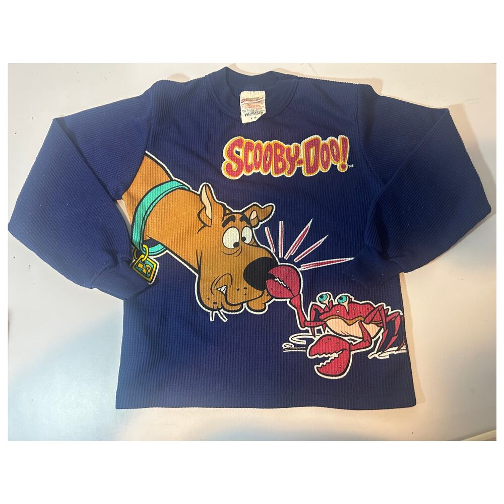 Vintage 90s Cartoon Network Scooby Doo Pajama Shirt